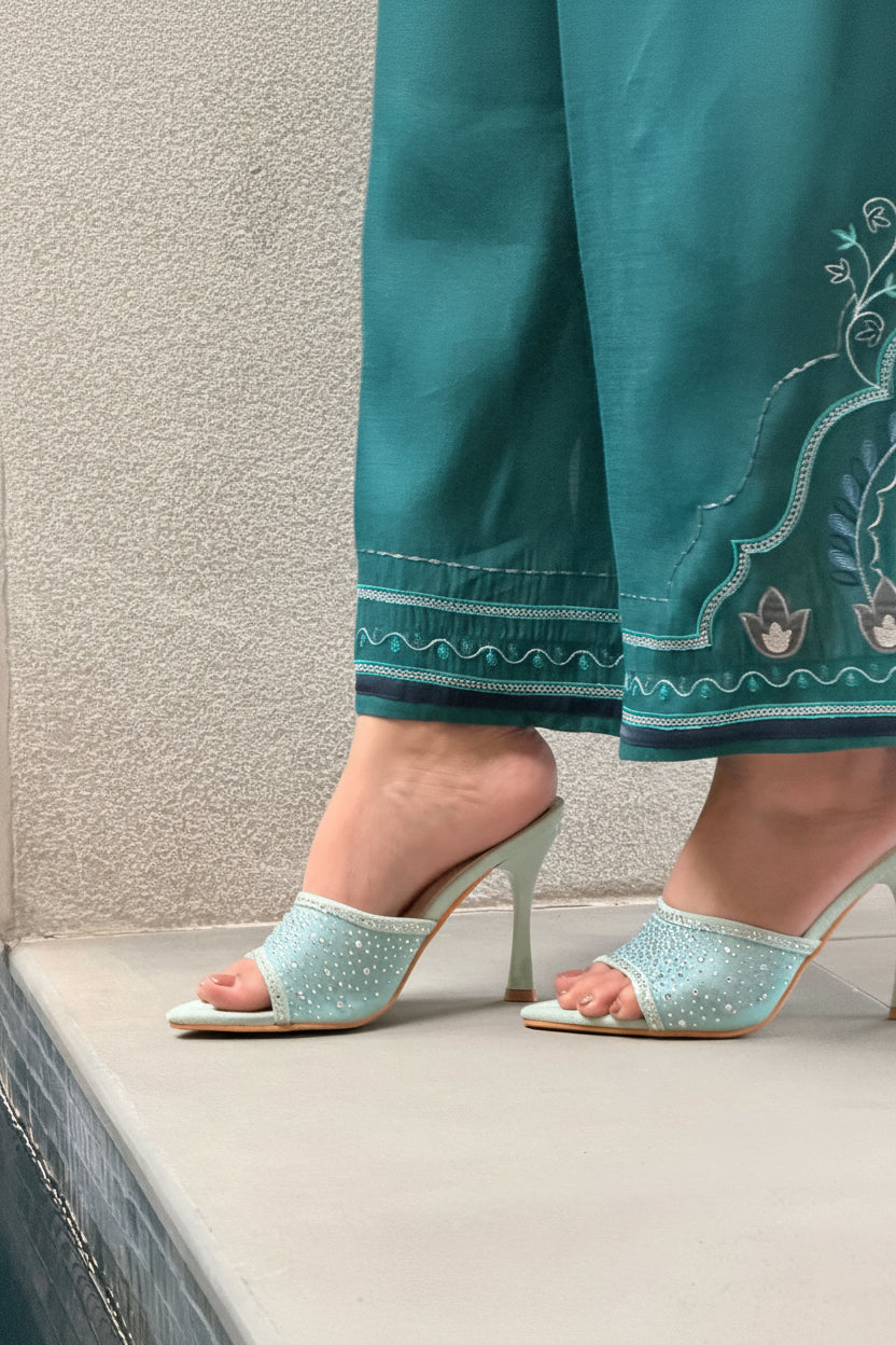 GIANVITO ROSE SKINNY HEELS (ZBN-26013)