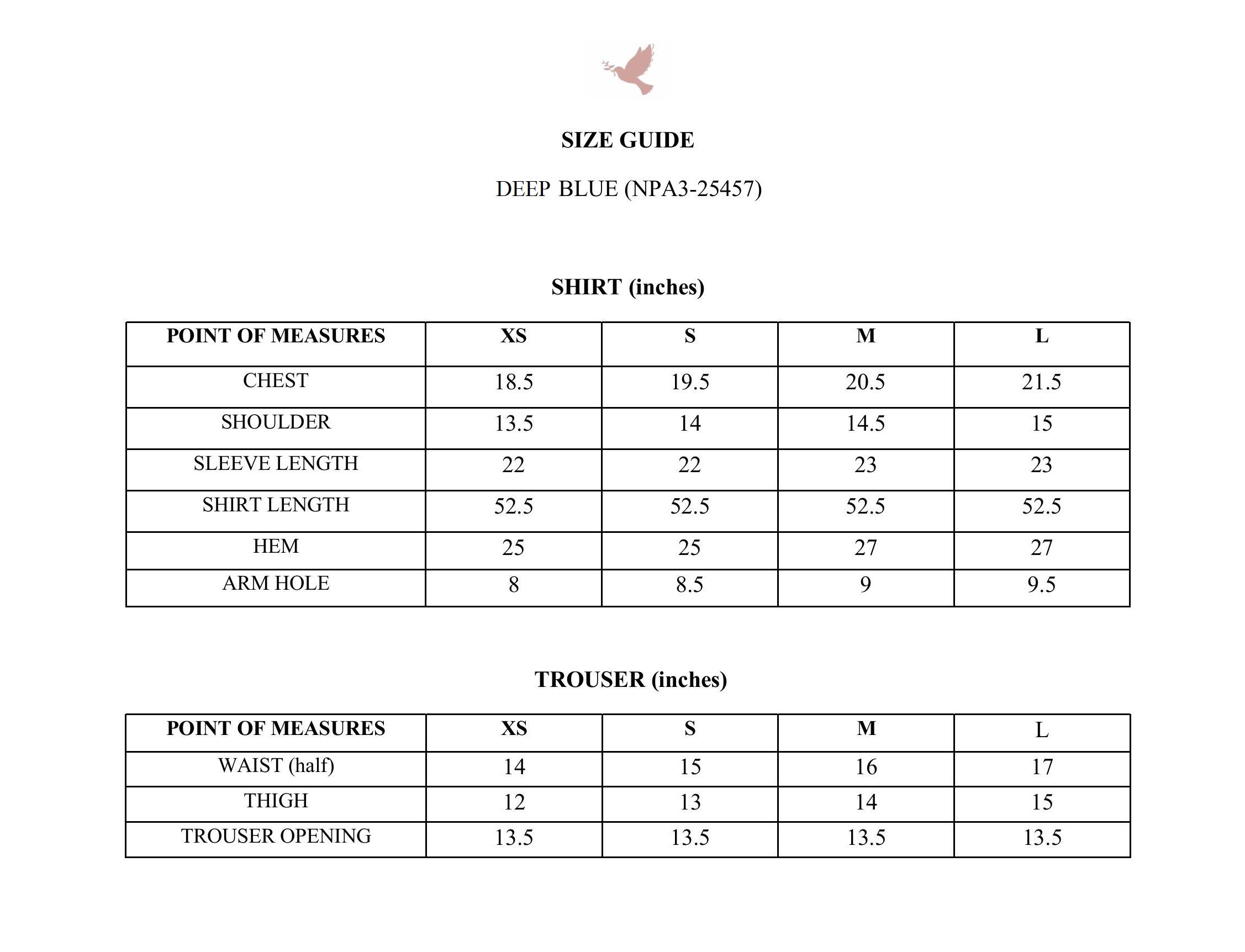 DEEP BLUE LUXURY VELVET COUTURE (NPA3-25457)