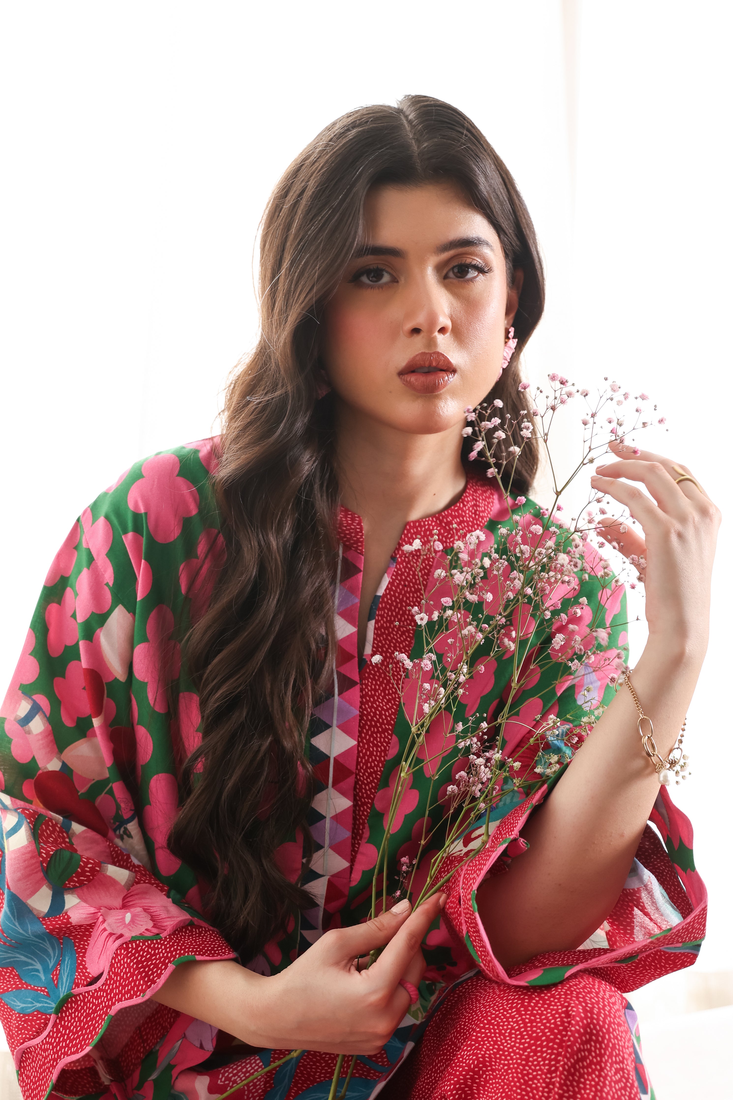 WATERMELON LUXURY PRINTED 2PCS SET (NPA2-25310)-READY TO WEAR