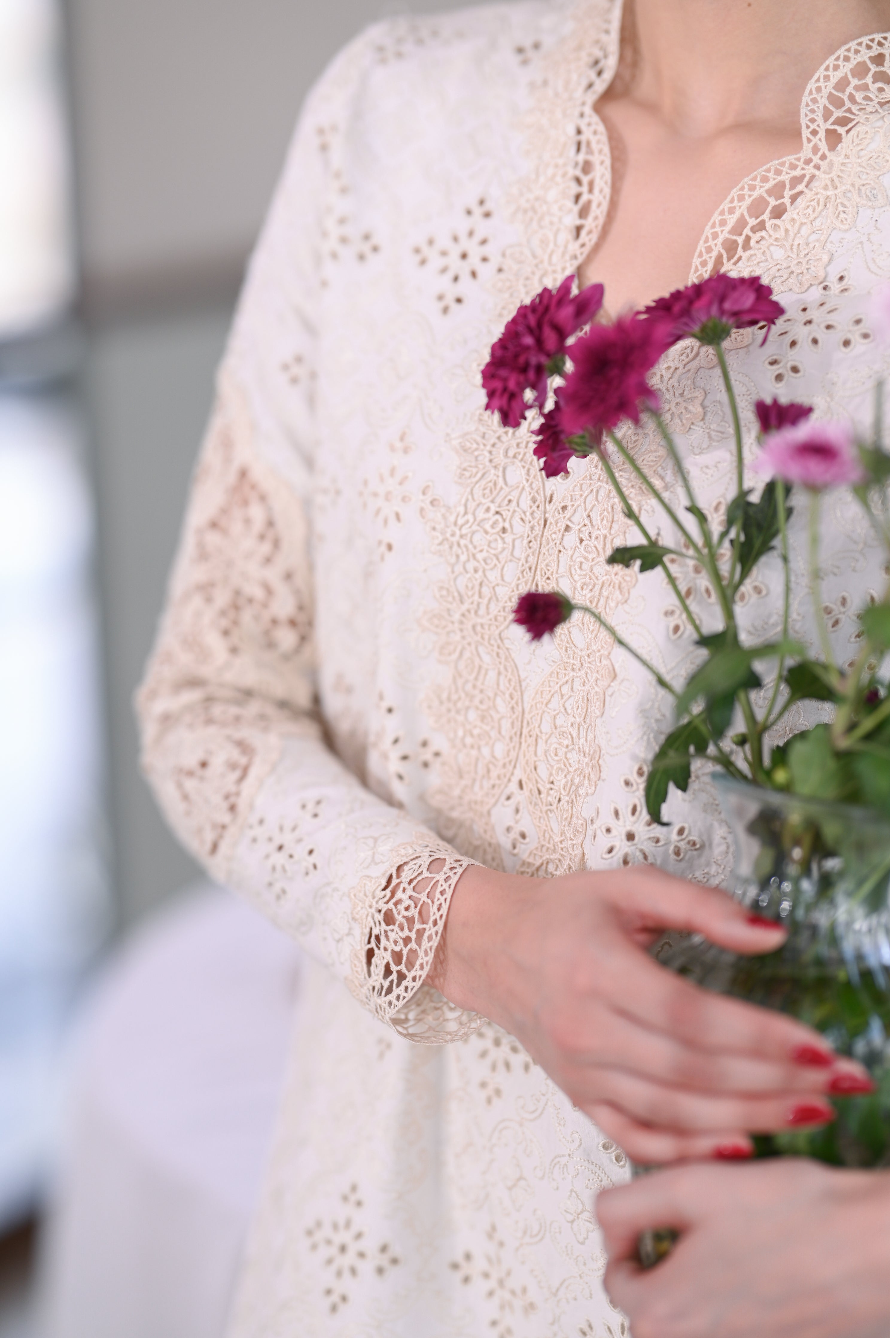 IVORY LUXURY EMBROIDERED LAWN SET (NEL-26604) LUXURY LAWN x EID 2026