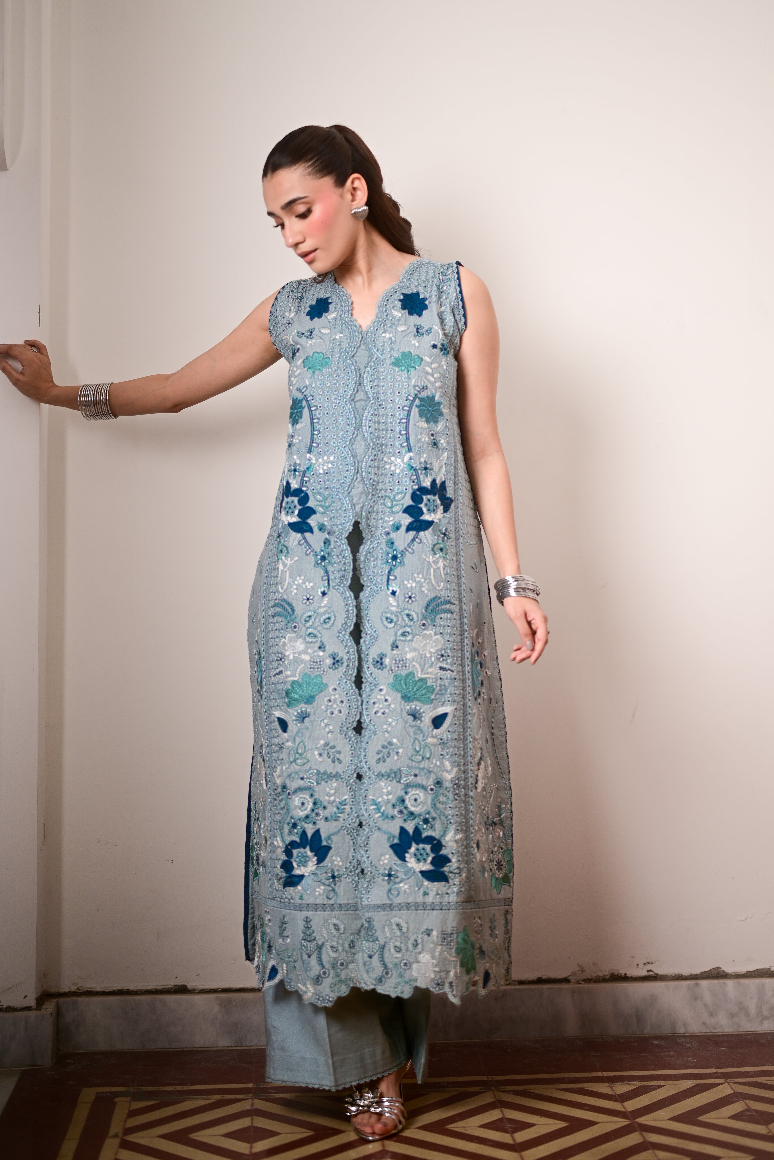 REEM LUXURY EMBROIDERED LAWN SET (NEL-26615) EID UL ADHA 2026