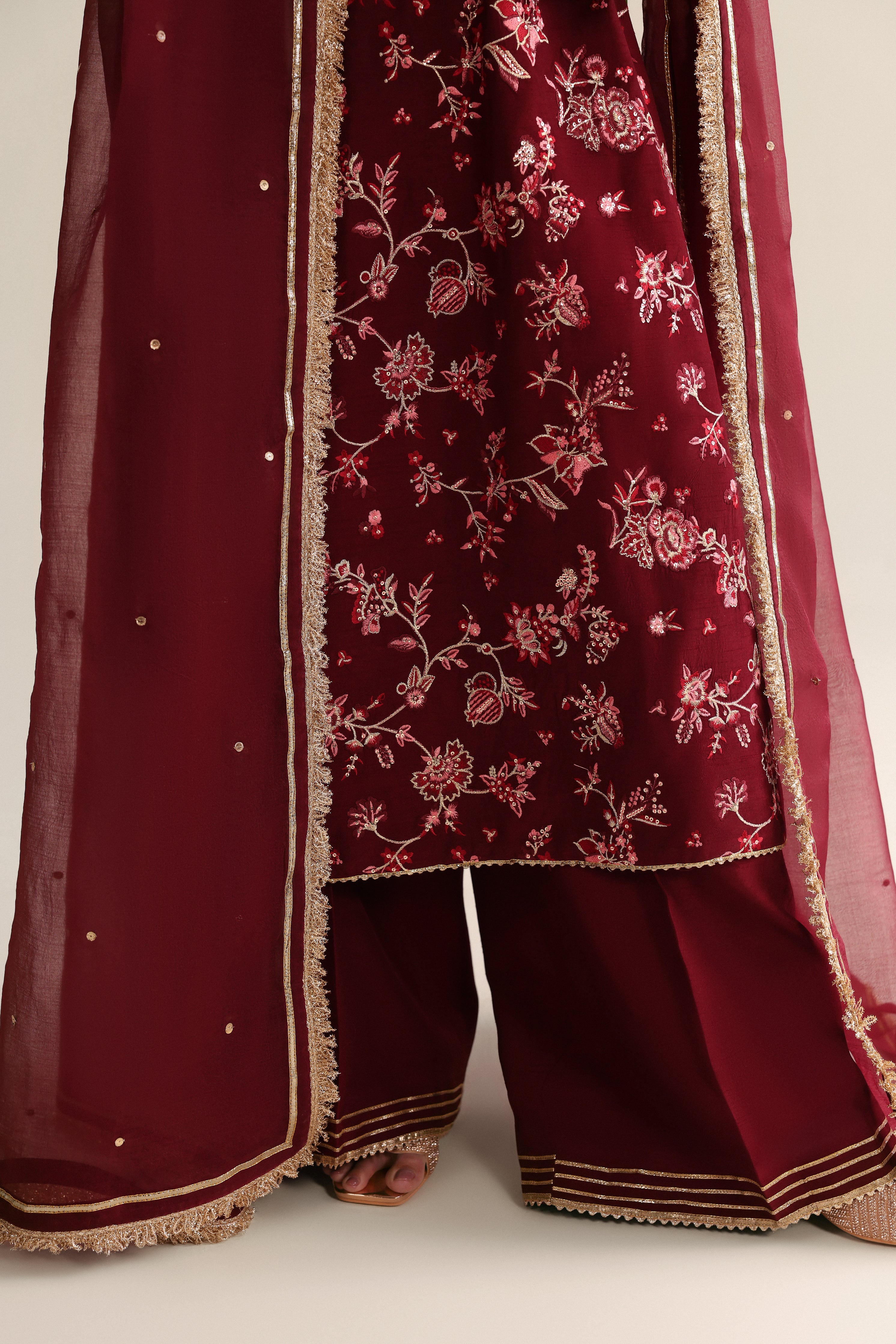 DEEP MAROON LUXURY WEDDING EDIT 2026 (NPA3-26449)
