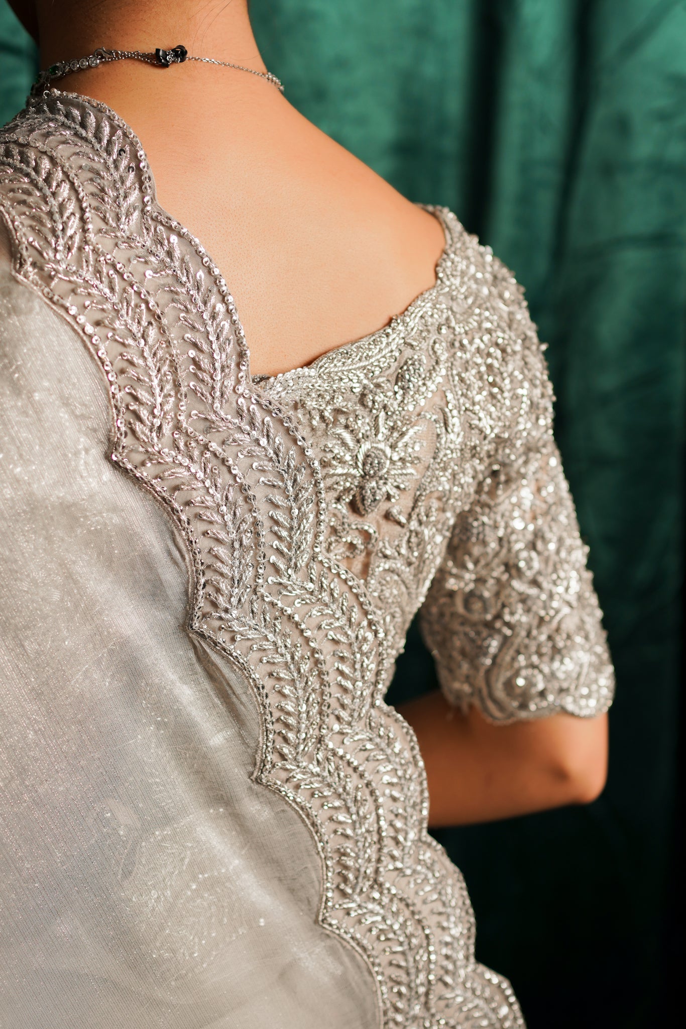 THE SILVER SAREE ZC-002