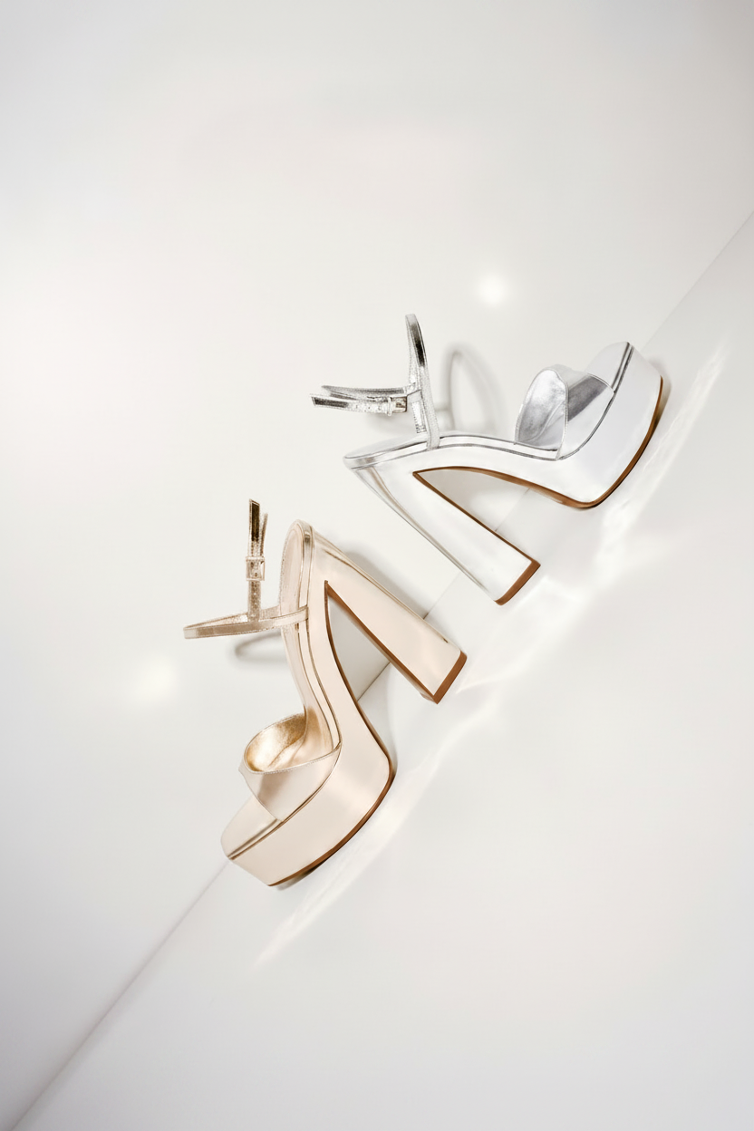 THE WEDDING PLATFORM HEELS (ZBN-26010)