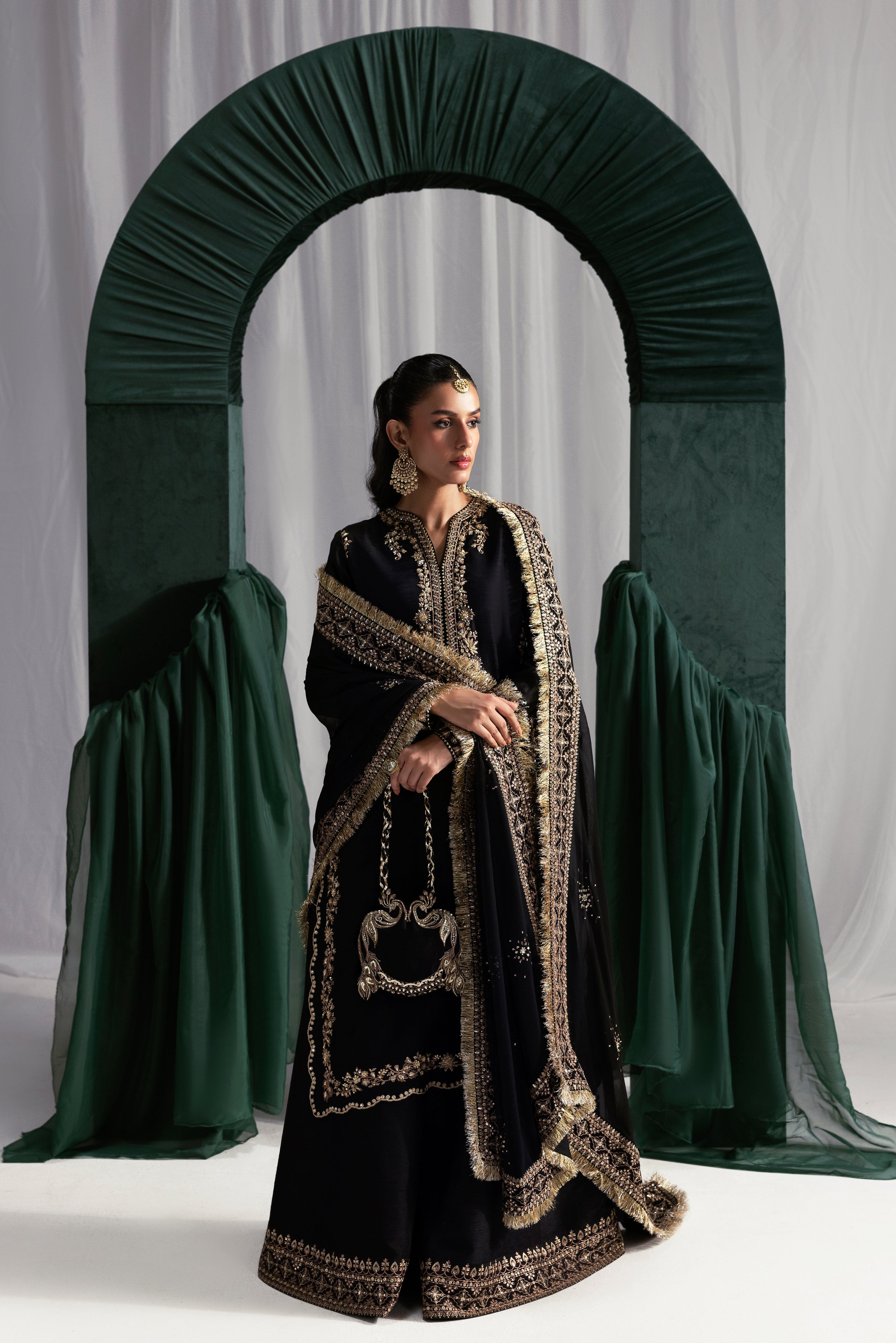 BLACK LUXURY WEDDING EDIT 2025 (NPA3-25439) - Booked till Sept Oct taking Orders for Dec