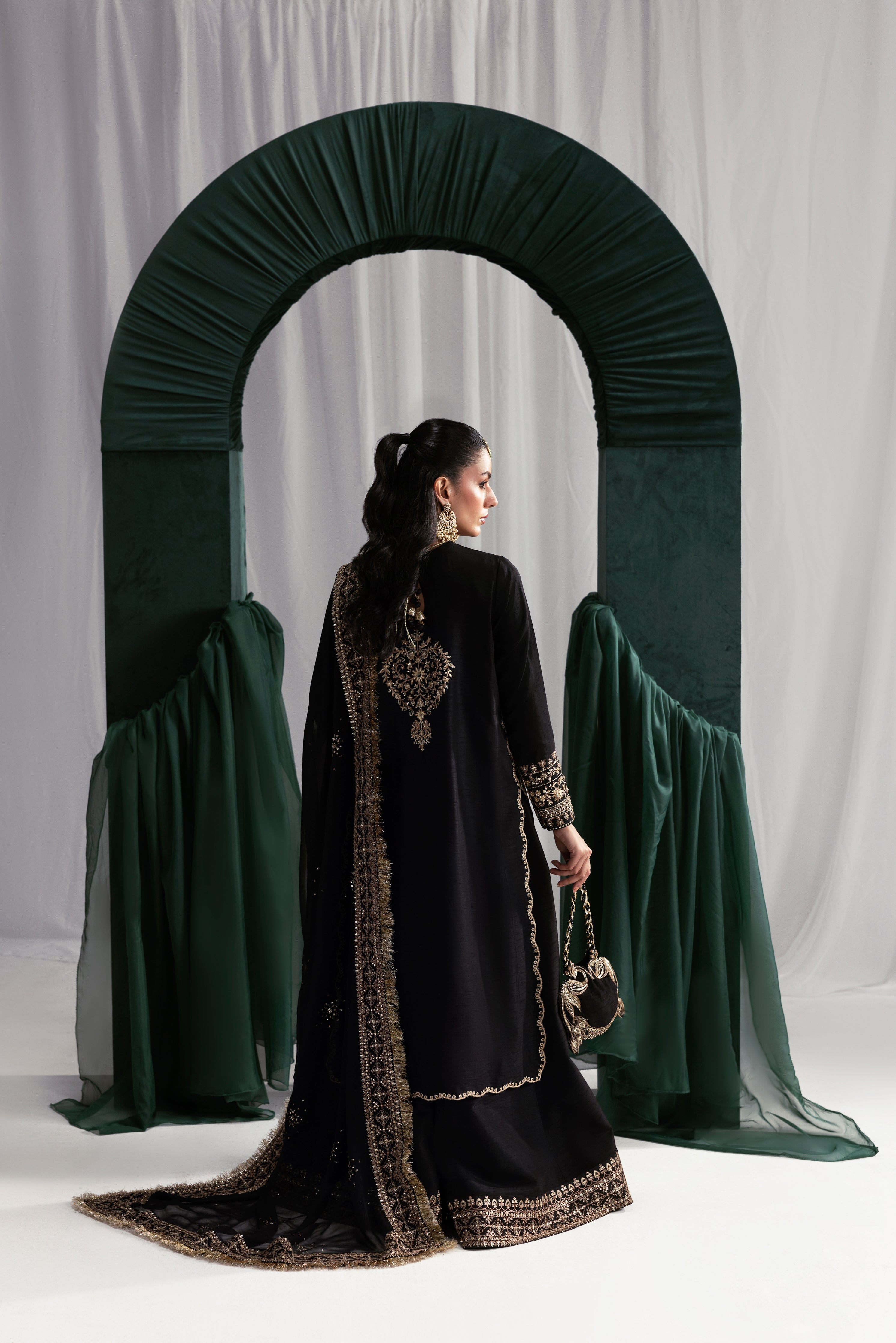 BLACK LUXURY WEDDING EDIT 2025 (NPA3-25439) - Booked till Sept Oct taking Orders for Dec