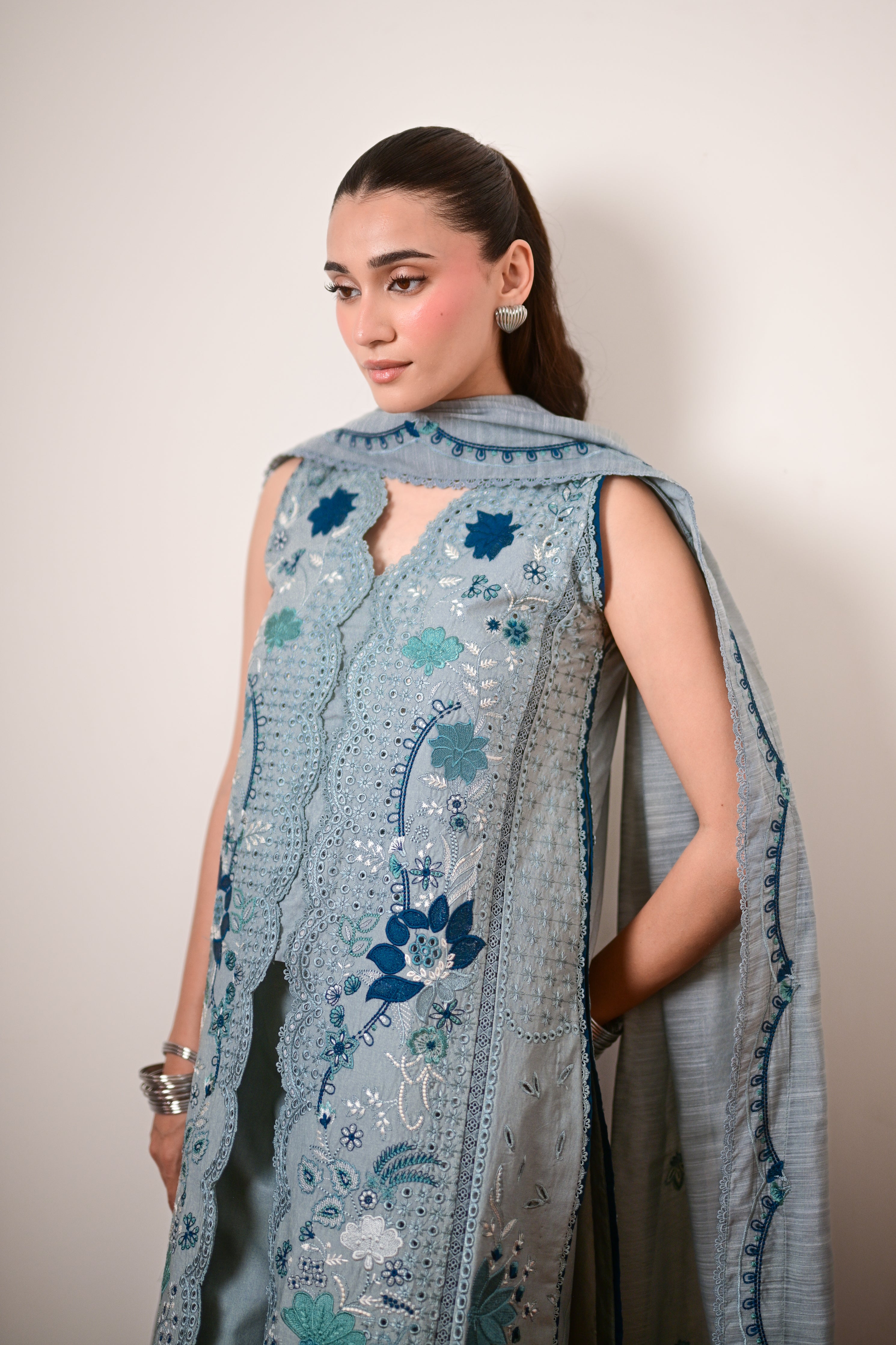 REEM LUXURY EMBROIDERED LAWN SET (NEL-26615) EID UL ADHA 2026