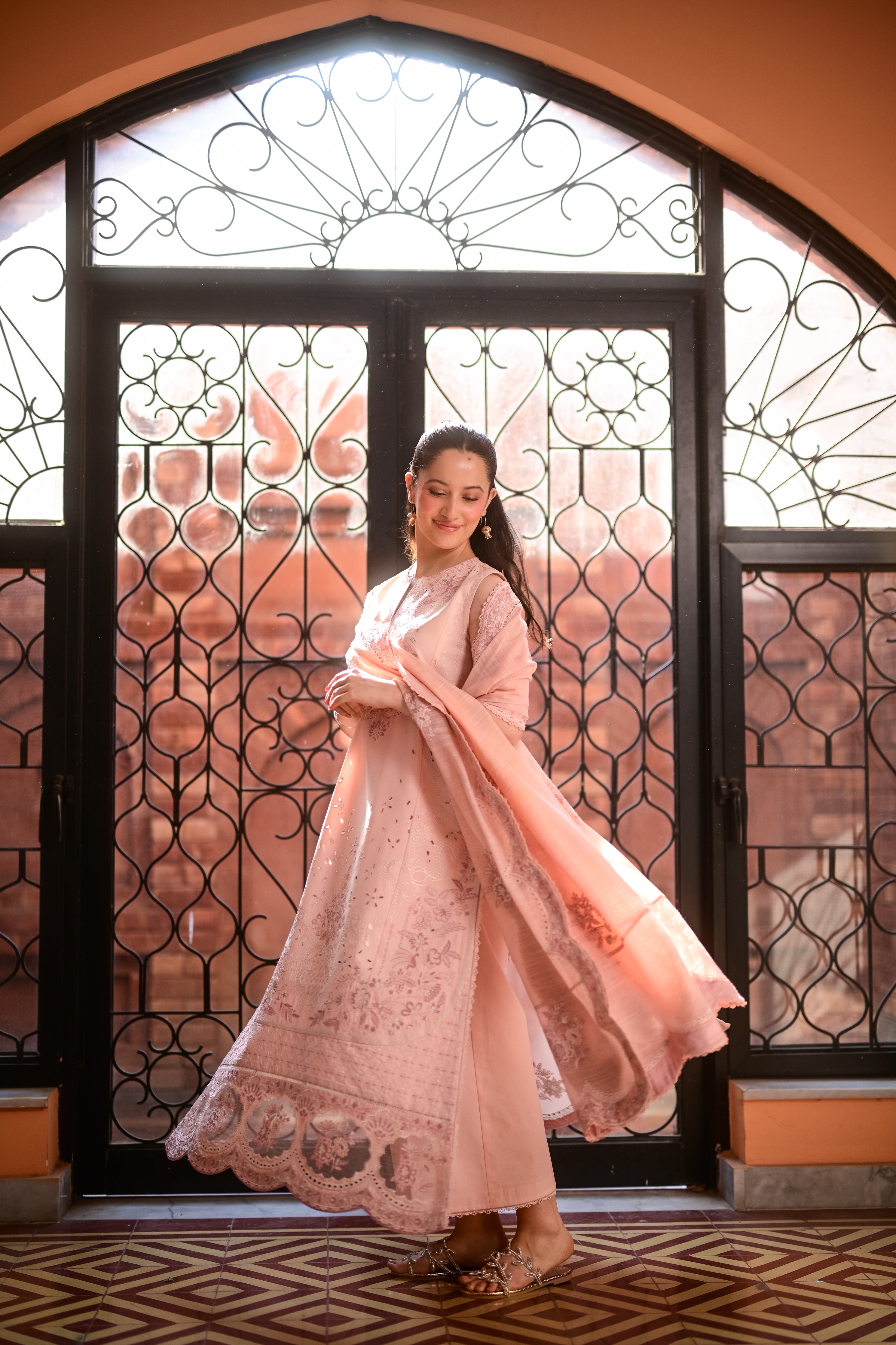 PEONY LUXURY EMBROIDERED LAWN SET (NEL-26610) EID UL ADHA 2026