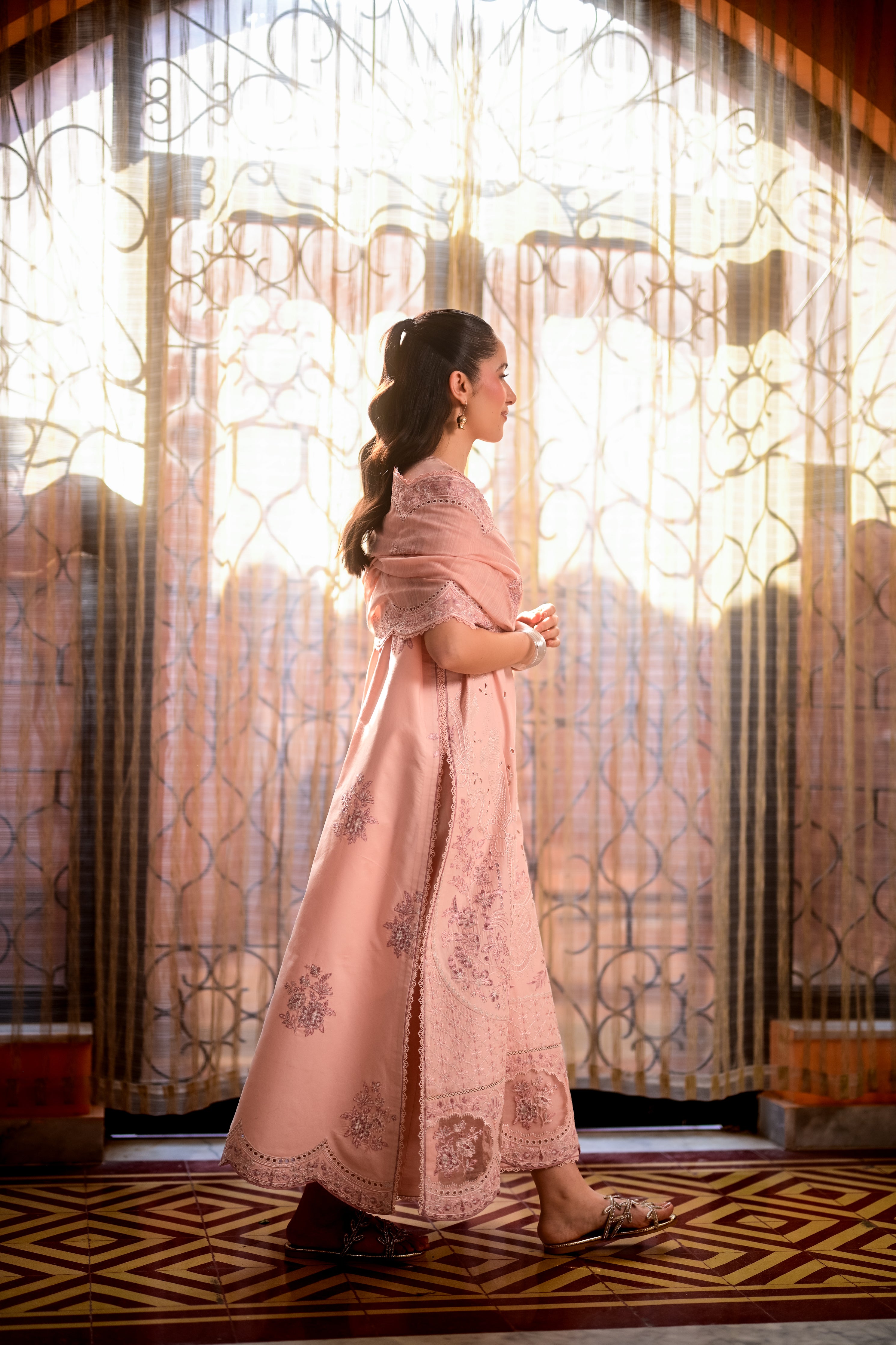 PEONY LUXURY EMBROIDERED LAWN SET (NEL-26610) EID UL ADHA 2026