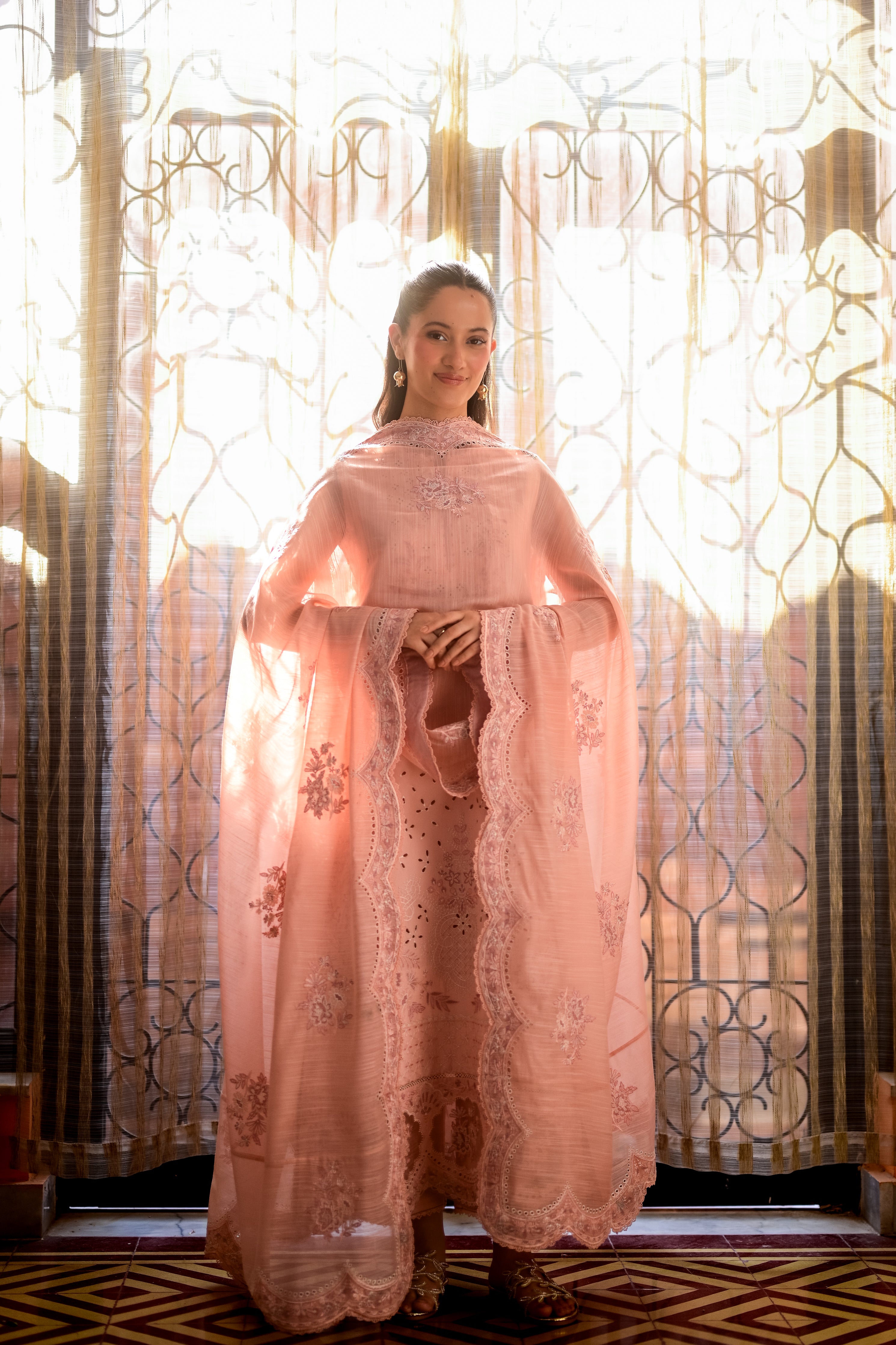 PEONY LUXURY EMBROIDERED LAWN SET (NEL-26610) EID UL ADHA 2026