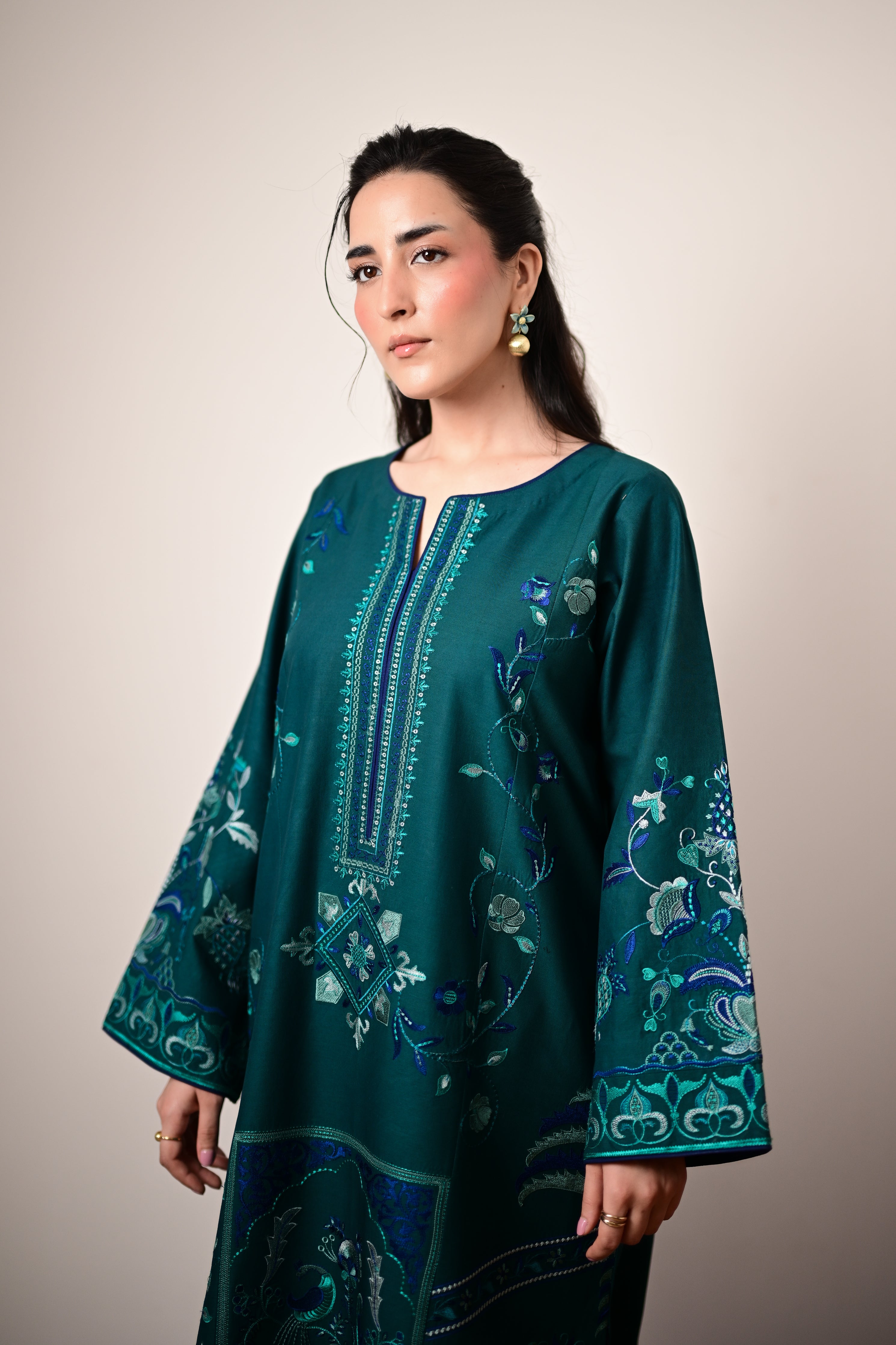 RINA LUXURY EMBROIDERED LAWN SET (NEL-26624) EID UL ADHA 2026
