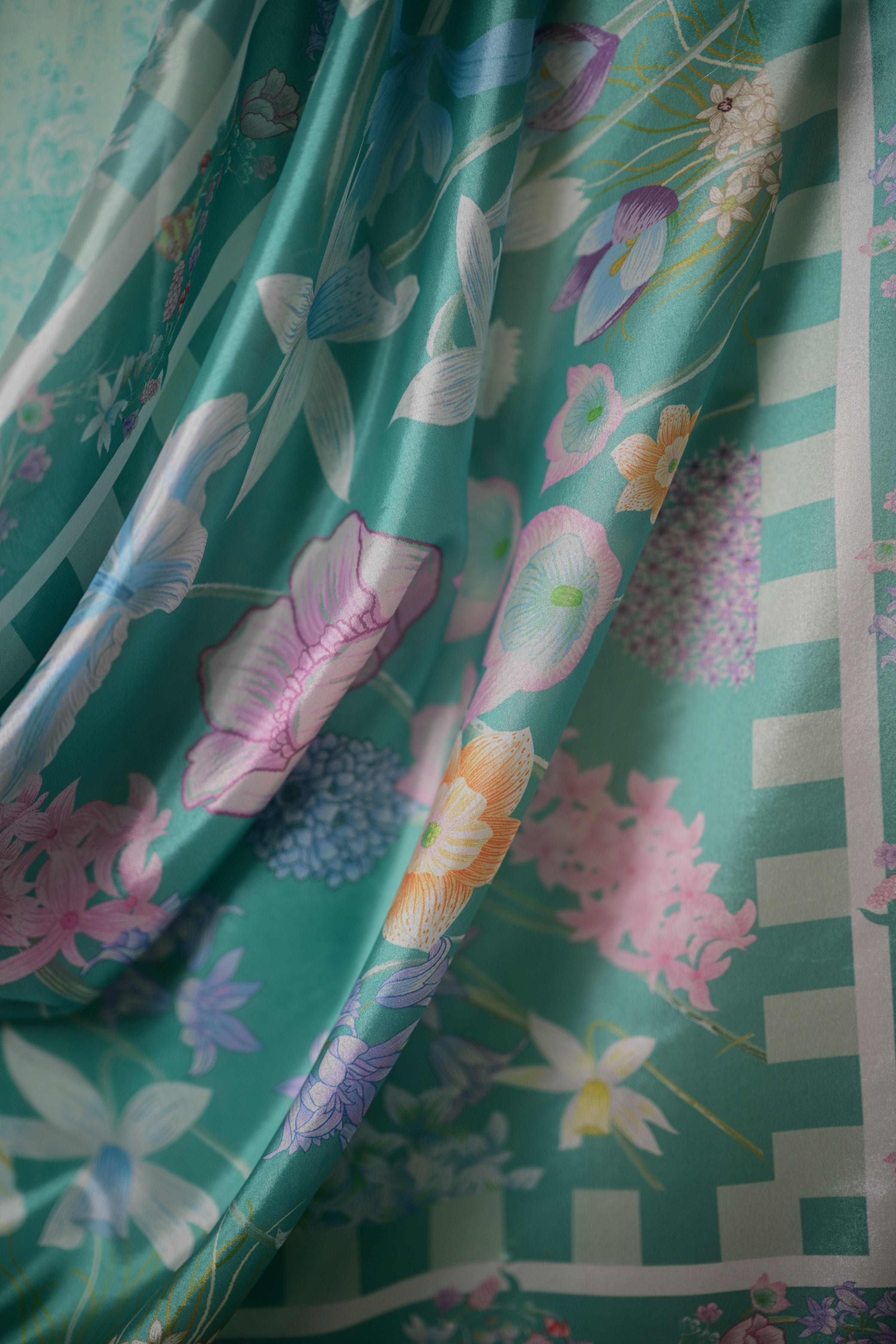 AQUA GARDEN LUXURY PRINTED EMBROIDERED LAWN SET (NEL-26621) EID UL ADHA 2026