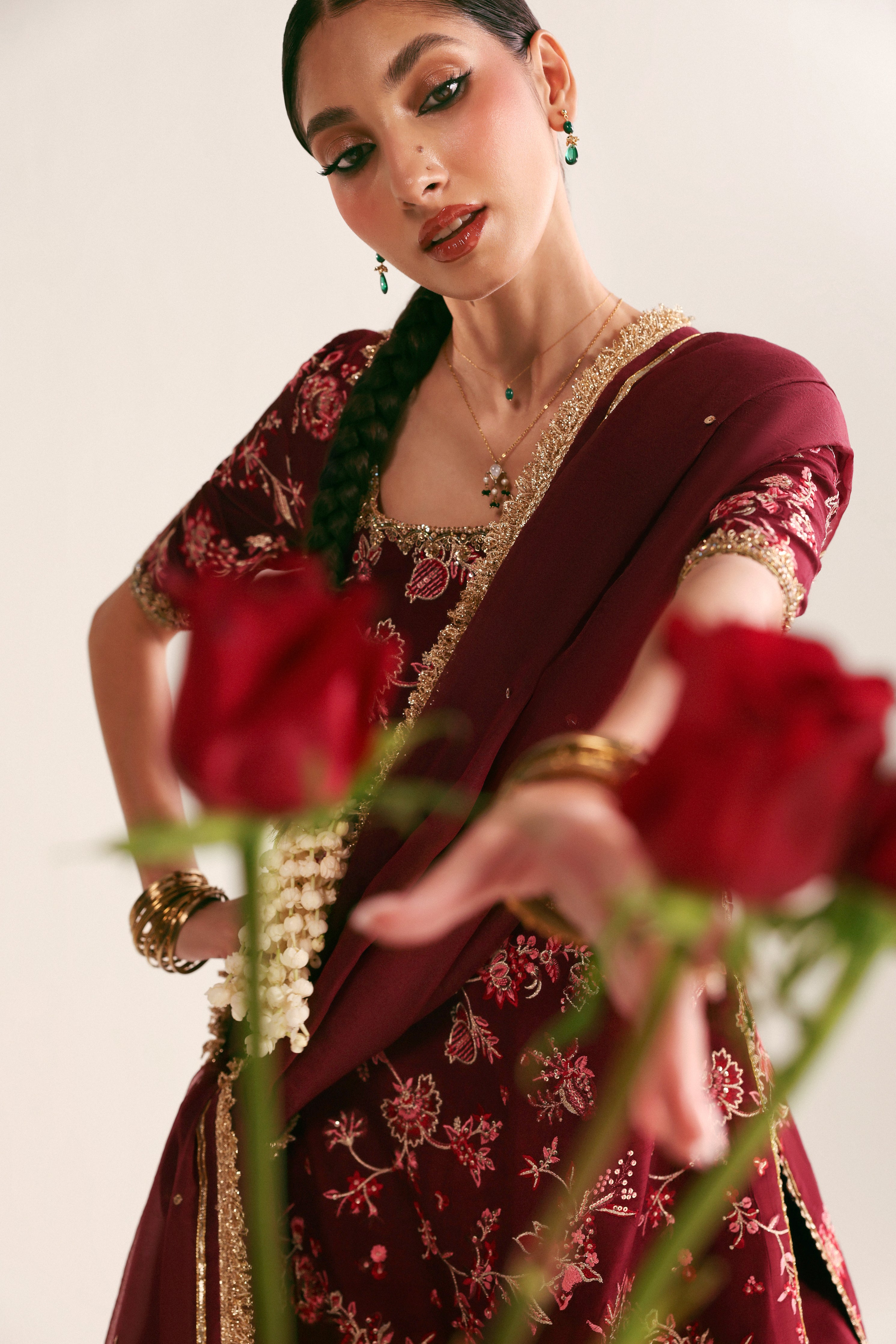DEEP MAROON LUXURY WEDDING EDIT 2026 (NPA3-26449)