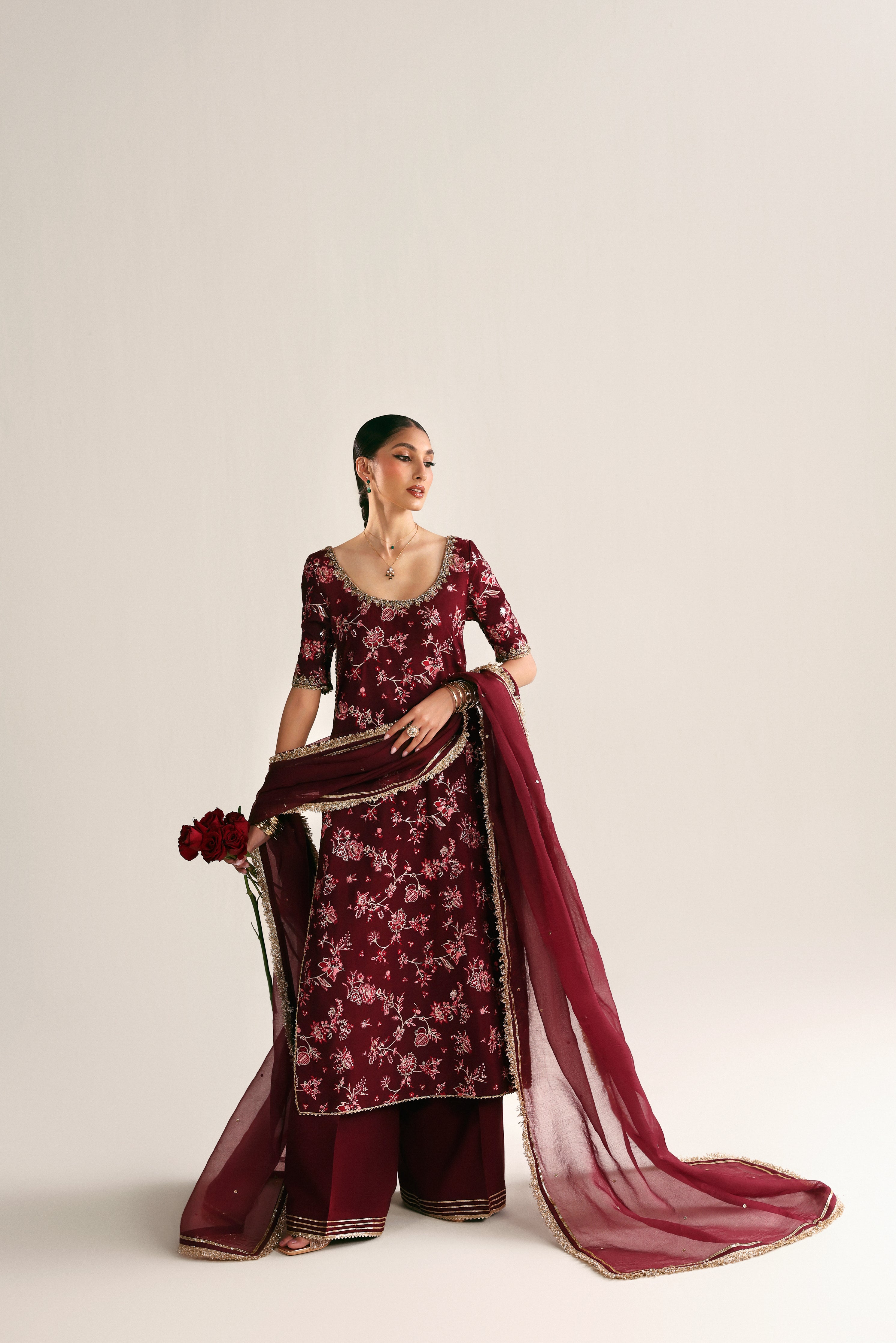 DEEP MAROON LUXURY WEDDING EDIT 2026 (NPA3-26449)