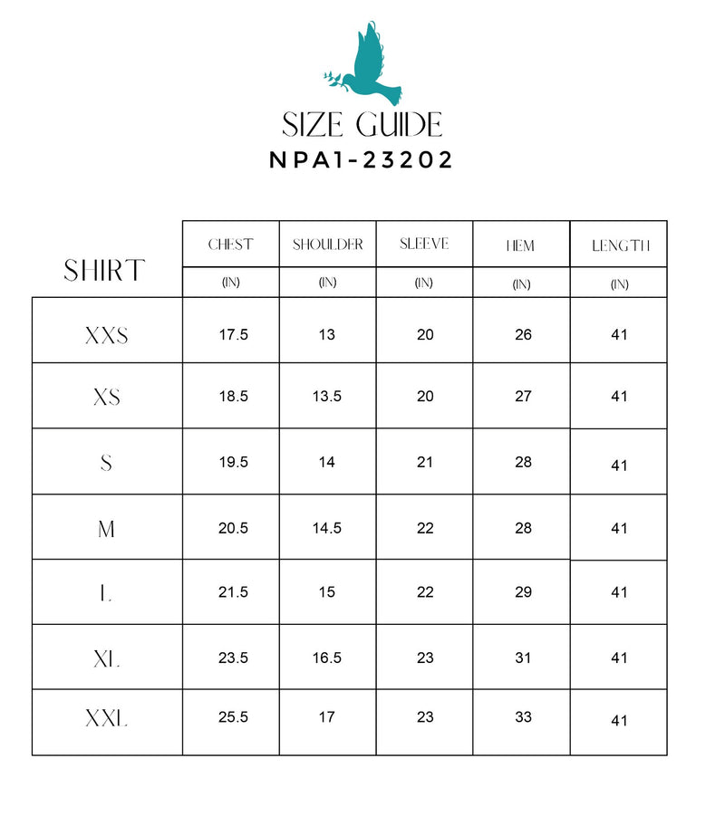 BLACK EMBROIDERED BASIC KURTA NPA1-23202